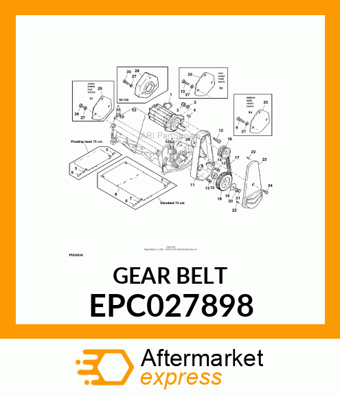 GEAR BELT EPC027898