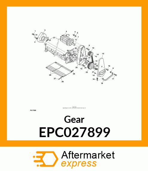 Gear EPC027899