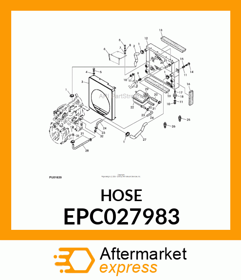 HOSE EPC027983