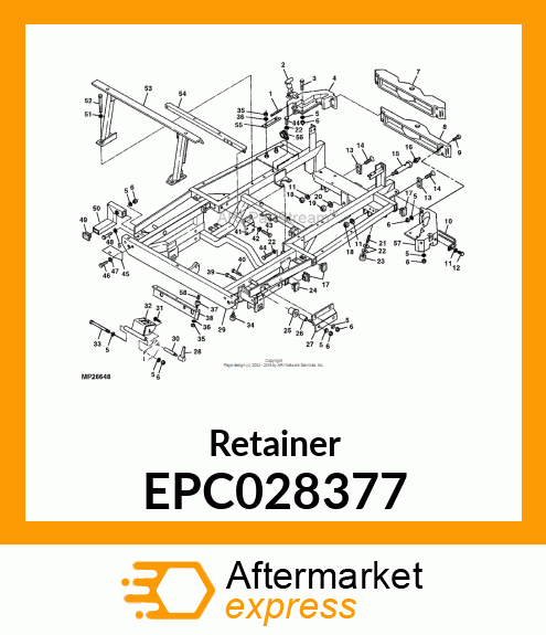 Retainer EPC028377