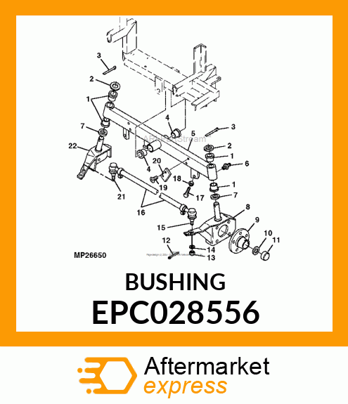 BUSHING EPC028556