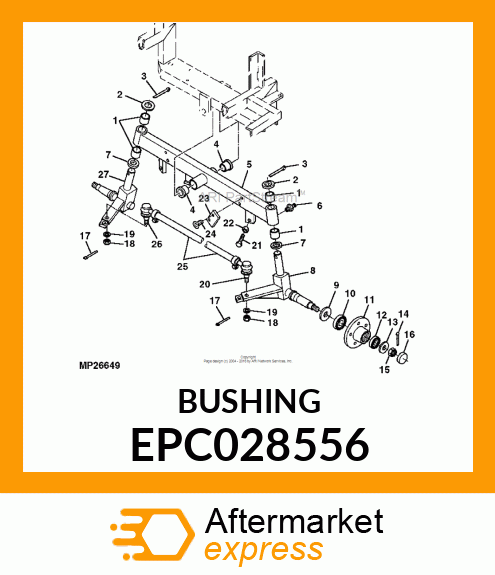 BUSHING EPC028556