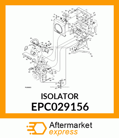 VIBRATION DAMPER EPC029156