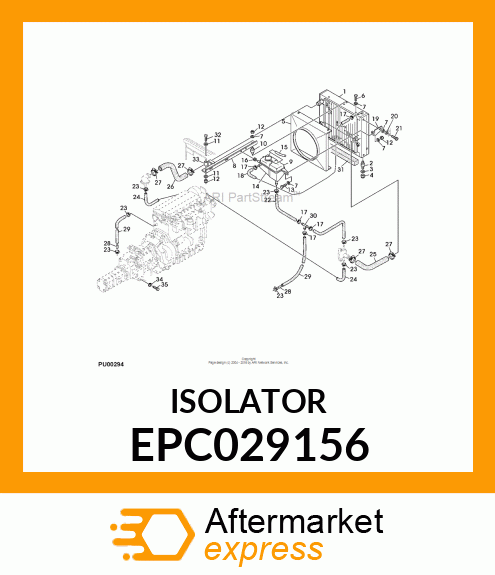 VIBRATION DAMPER EPC029156