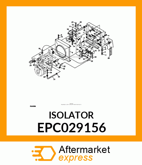 VIBRATION DAMPER EPC029156