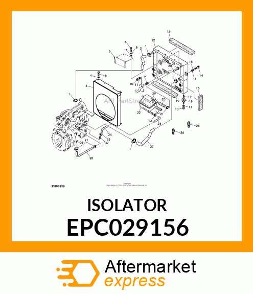 VIBRATION DAMPER EPC029156