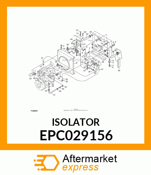 VIBRATION DAMPER EPC029156