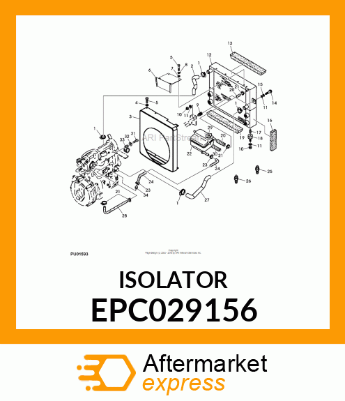 VIBRATION DAMPER EPC029156