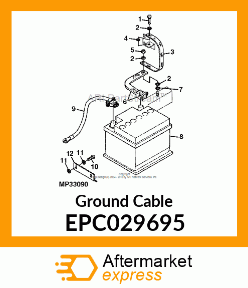 Ground Cable EPC029695