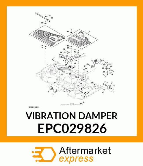 VIBRATION DAMPER EPC029826