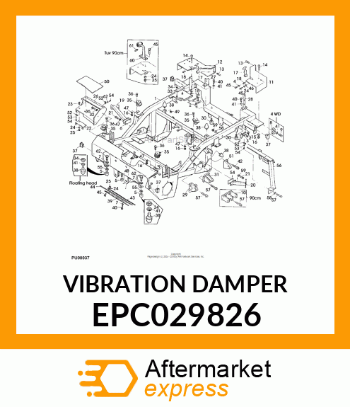 VIBRATION DAMPER EPC029826