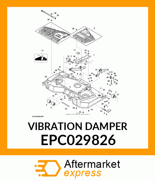 VIBRATION DAMPER EPC029826