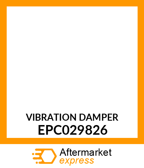 VIBRATION DAMPER EPC029826