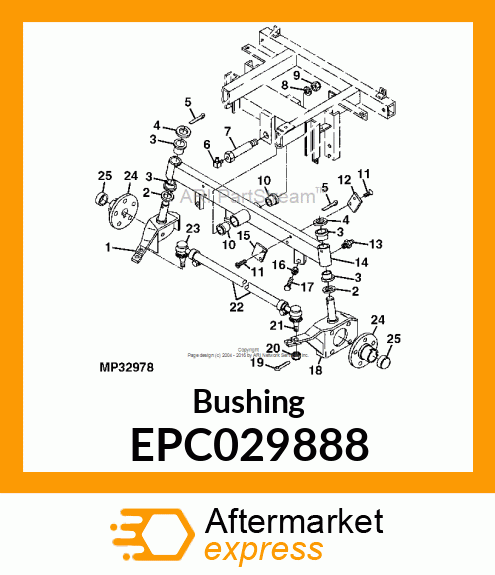 Bushing EPC029888