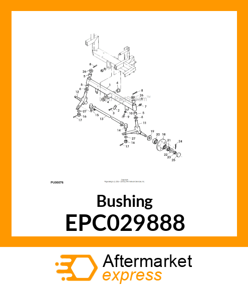 Bushing EPC029888