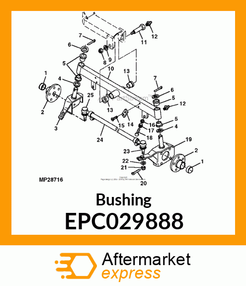 Bushing EPC029888