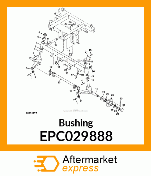 Bushing EPC029888