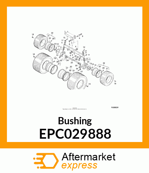 Bushing EPC029888