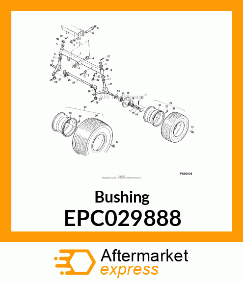 Bushing EPC029888