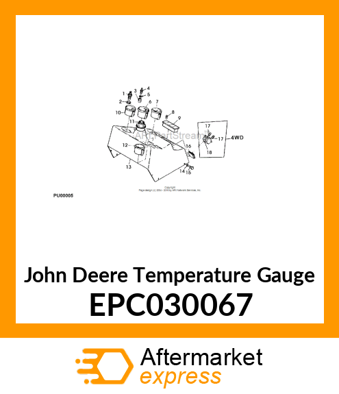 Temperature Gauge EPC030067