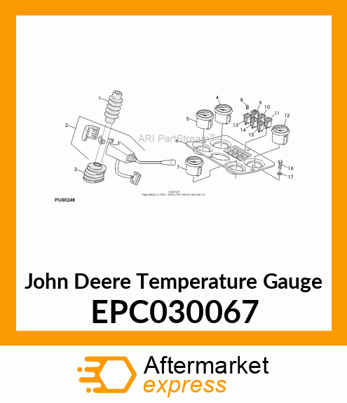 Temperature Gauge EPC030067