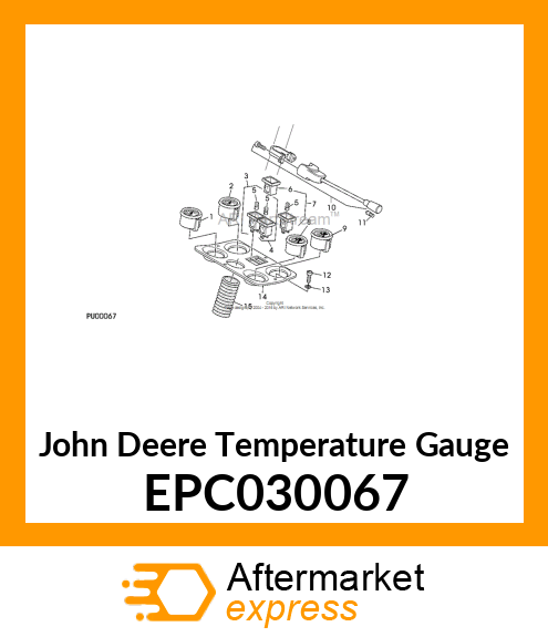 Temperature Gauge EPC030067