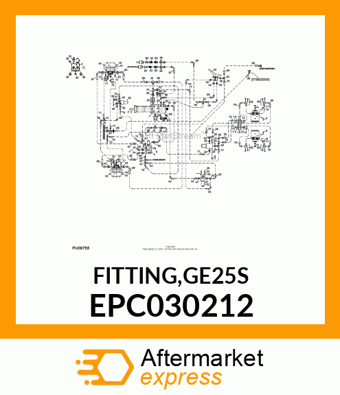 FITTING,GE25S EPC030212