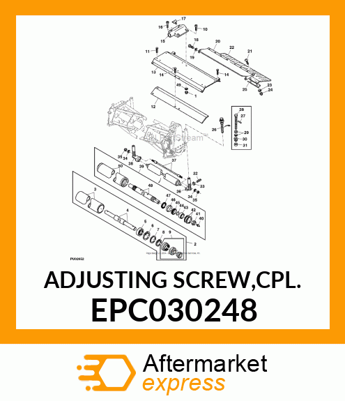 ADJUSTING SCREW,CPL. EPC030248