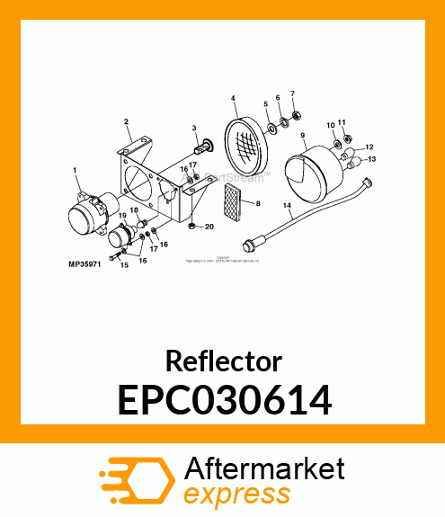 Reflector EPC030614