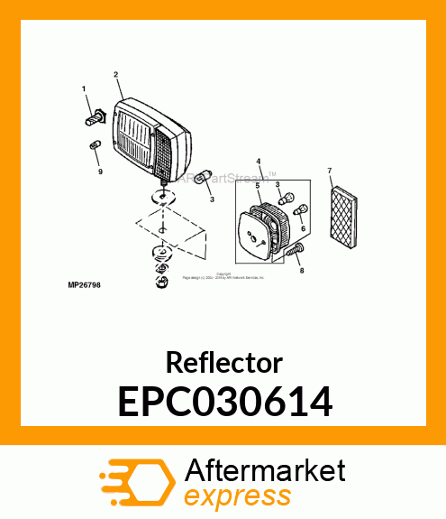 Reflector EPC030614