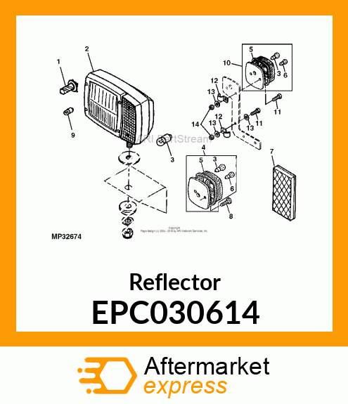 Reflector EPC030614