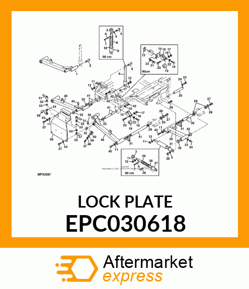 LOCK PLATE EPC030618