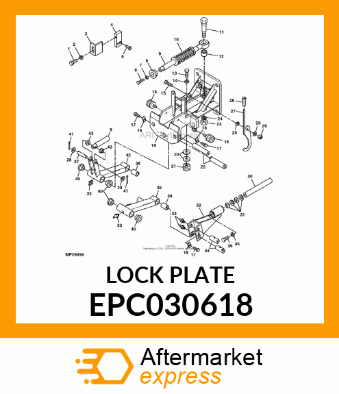 LOCK PLATE EPC030618