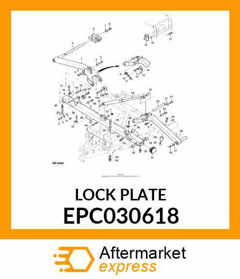 LOCK PLATE EPC030618