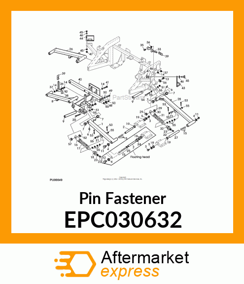 Pin Fastener EPC030632