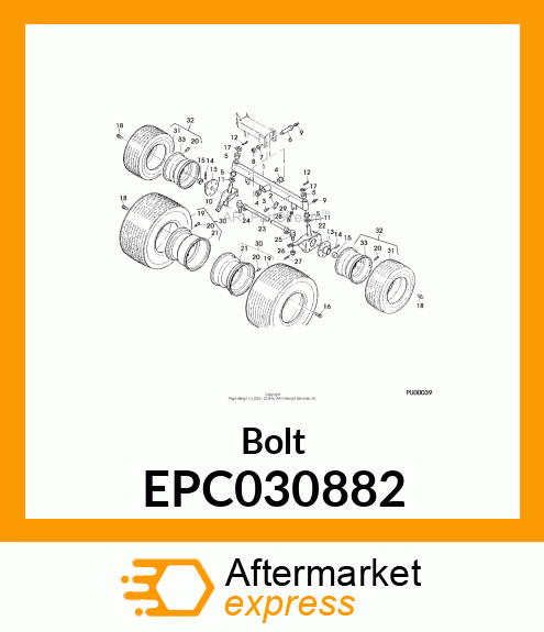 Bolt EPC030882