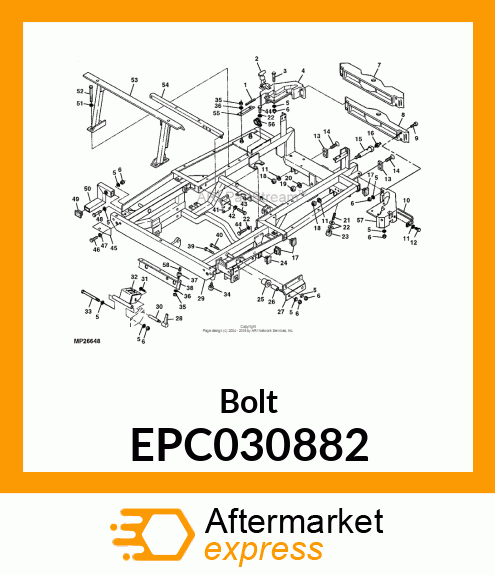 Bolt EPC030882