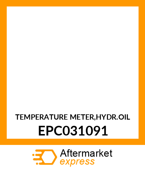 TEMPERATURE METER,HYDR.OIL EPC031091