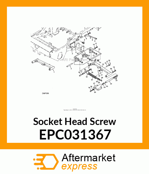 Socket Head Screw EPC031367