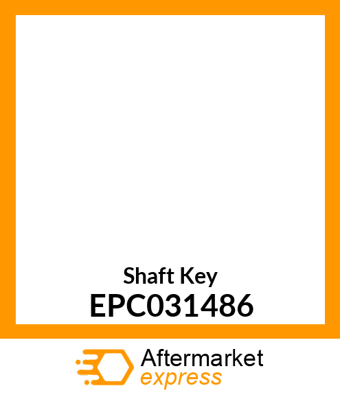 Shaft Key EPC031486