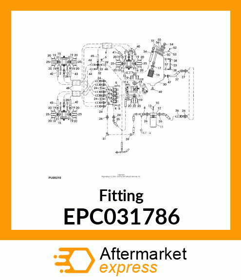 Fitting EPC031786