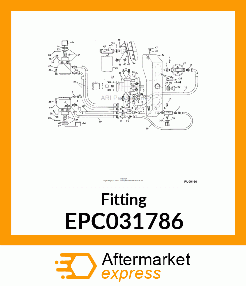 Fitting EPC031786