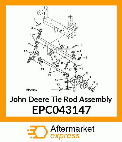 Tie Rod Assembly EPC043147