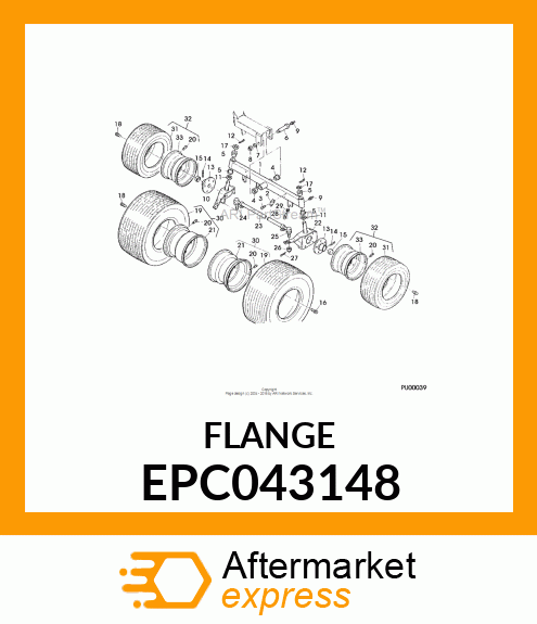 FLANGE EPC043148