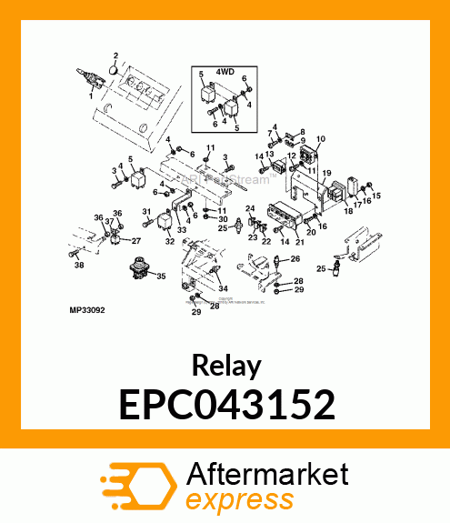 Relay EPC043152