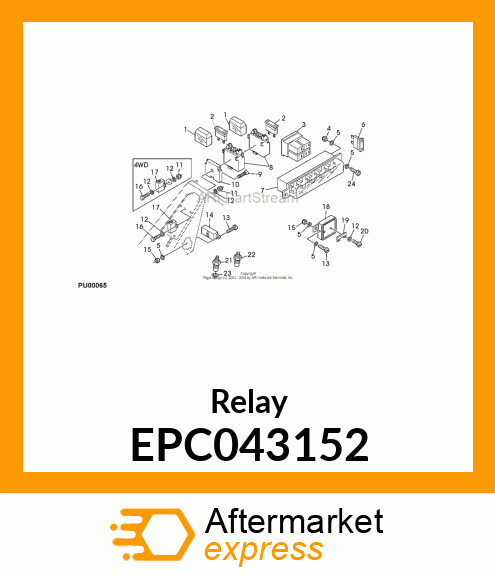 Relay EPC043152