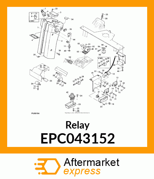 Relay EPC043152