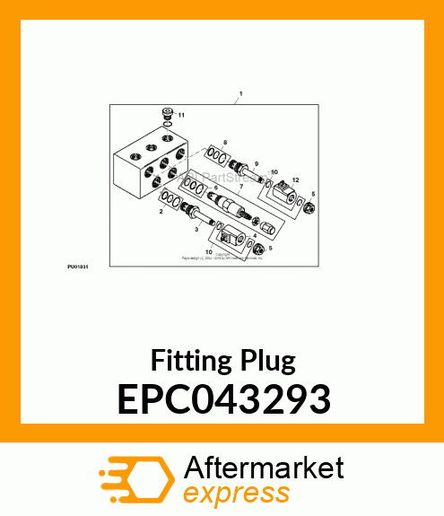 Fitting Plug EPC043293