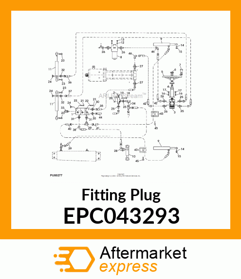 Fitting Plug EPC043293