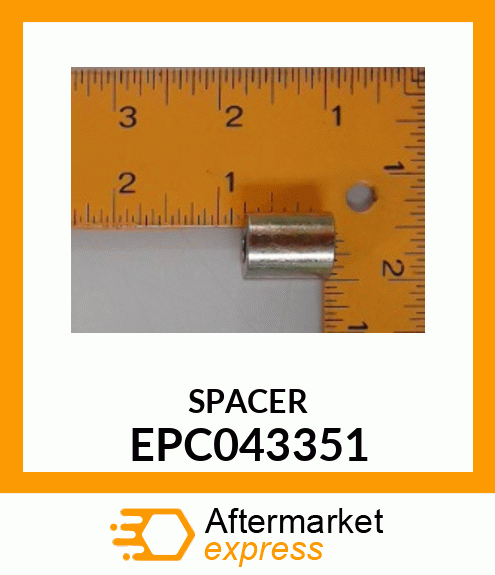 DISTANCE COLLAR,16X4X20MM EPC043351